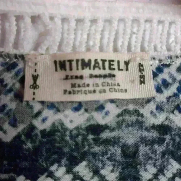 Intimately Free People Vneck Tunic B12 - Picture 4 of 5